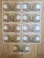 France Lot De 9 Billets