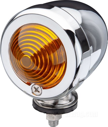 Balle bullet chrome clignotant - bullet,