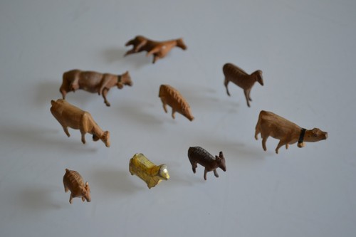 Lot animaux anciens - lot, d'animaux