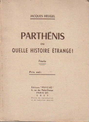 Parthenis quelle histoire - parthenis,