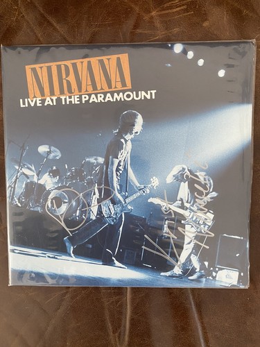 Vinyl nirvana autograph - vinyl,