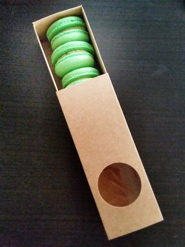 Small macaron boxes - small, 6
