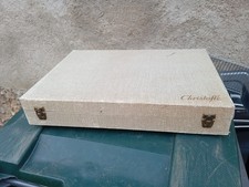 COFFRET VIDE MENAGERE 37 PIECES CHRISTOFLE