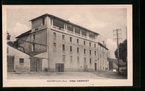Cpa hauteville hotel charvet - hotel,