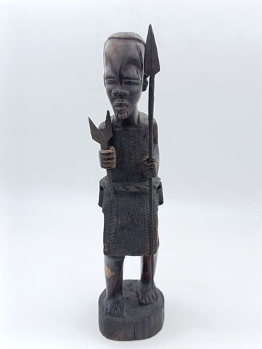 Statuette africaine bois - , –
