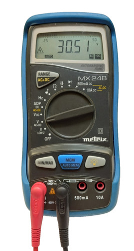 Multimètre metrix 24b - metrix, mx