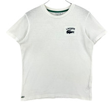 T-Shirt Blanc À Col Rond Pour