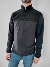 Only Pull polaire pour homme gris et noir Taille M PV 39€99