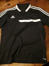 Polo Adidas taille L noir