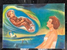 Salvador Dali Dessin sur