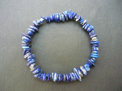 Bracelet perles lapis - perles,