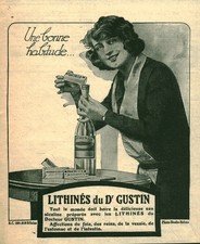 Publicité ancienne Lithinés