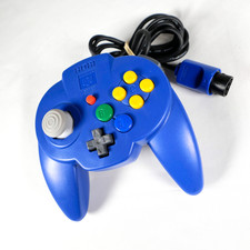 Manette Pad Controller Nintendo 64 N64 Hori Pad Mini Blue Semi HS Jap Japan