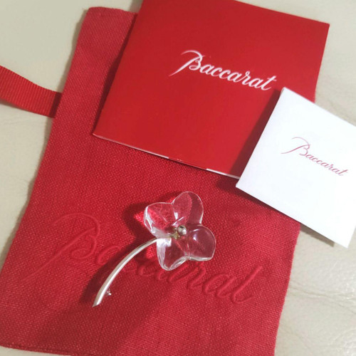 Broche baccarat hortensia - baccarat,