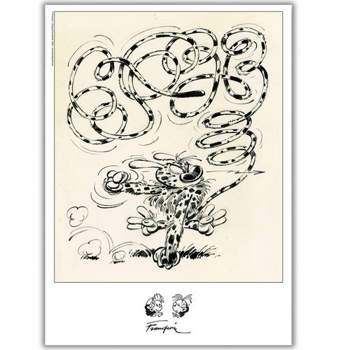 Poster affiche franquin le - affiche,