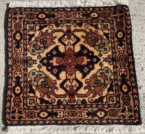 Tapis carré 40x40cm laine - 40x40cm,