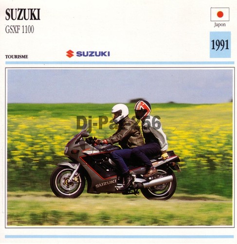 Fiche moto suzuki gsx - suzuki, 1100
