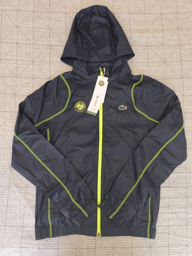 Veste coupe vent - lacoste, bleu