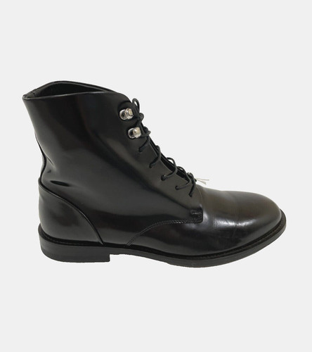 Bottes noires vernies scarosso - bottes,