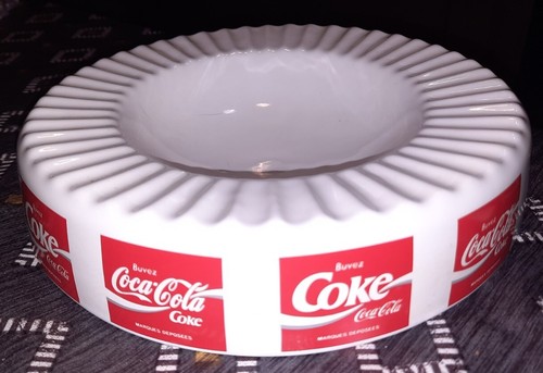 Superbe cendrier coca cola - superbe,