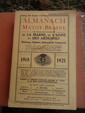 Almanach matot braine marne - almanach,
