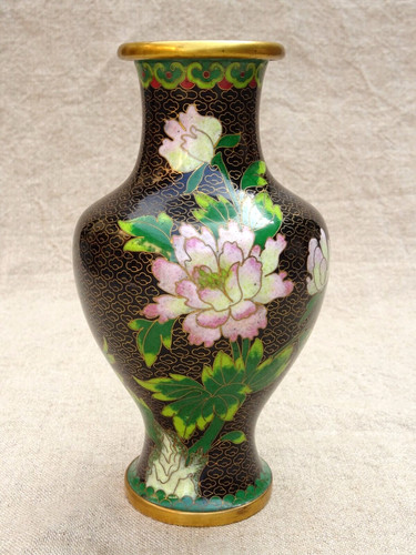 Vase asiatique laiton - asiatique,