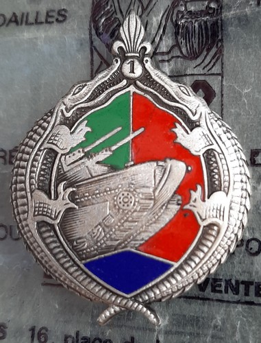 Insigne crabes amphibie - amphibie, 1°