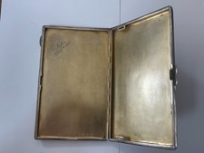 ÉTUI À CIGARETTES DE MICHÈLE MORGAN - ARGENT ANGLAIS