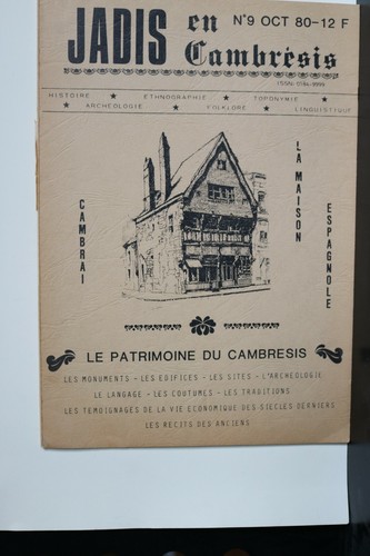 Jadis cambrésis 9 - en, n°9