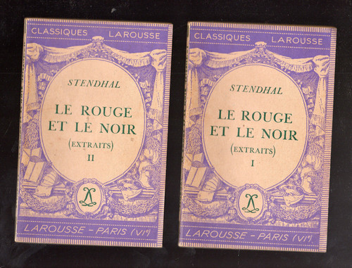 Stendhal rouge le noir - le,