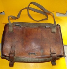 ARMEE SUISSE :CARTOUCHIERE EN CUIR ET TISSU DE L'ARMEE SUISSE DE 1915 WWI