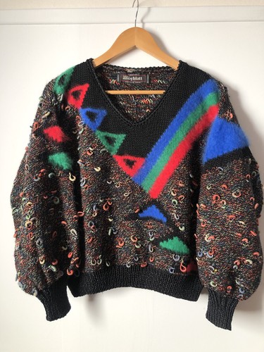 Pull vintage anny blatt laine - anny,