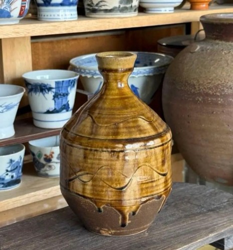 Pot vase fleurs mingei - pot,