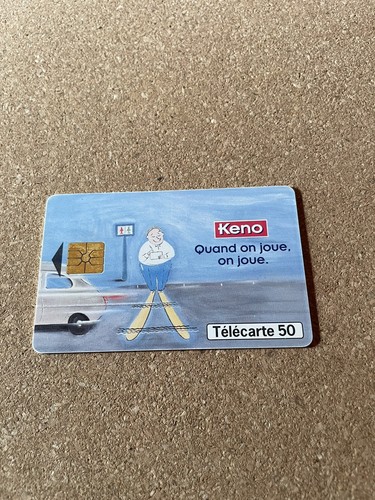 Carte téléphonique keno - téléphonique,