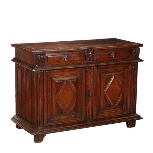 Buffet baroque ancien - buffet, noyer