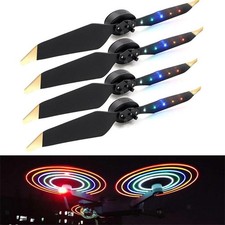2x LED Light Flash Propeller USB Charging Props Pour DJI Mavic Pro / Platinum