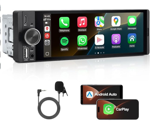 Autoradio din carplay - 1,