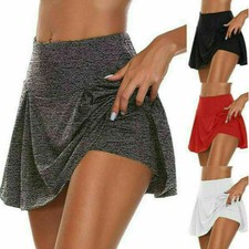 Jupe-Culotte Évasée Pour Femmes Pantalon De Danse Taille Haute Mini Jupe De /