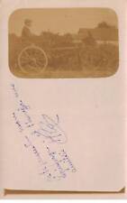 77 - n°87145 - COMBS LA VILLE - Route de Quincy - Attelage tiré par un âne