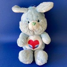 Peluche Bisounours lapin Care Bears Cousins vintage Swift Heart Rabbit 80s