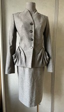 CHRISTIAN DIOR. Tailleur Jupe Veste Bar. Très  Bonne État. 