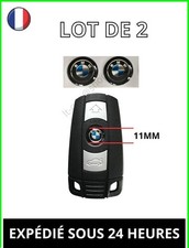 Logo Stickers Clé Clefs BMW 11 mm En Aluminium Emblème Autocollant Voiture X2 PC