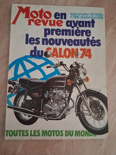 Moto revue spécial salon 1974