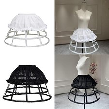 Robe jupon à cerceaux et
