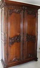 ARMARIO NORMANDO -FRANCES SIGLO XVIII- ROBLE- ARMOIRE CHATEAU-