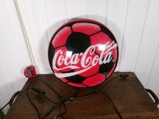 Vintage Lampe lustre Suspension à accrocher rond 30 cm COCA COLA Le Fermoir