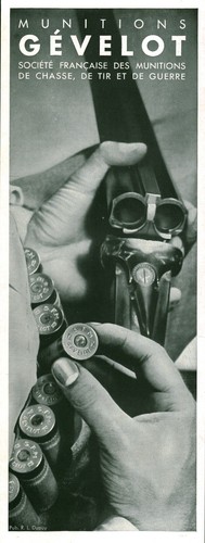 Publicité ancienne munitions