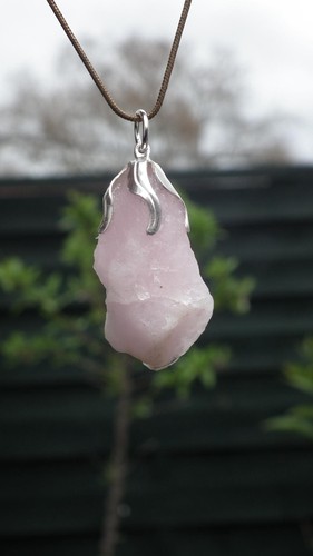 Pendentif morganite - pendentif,