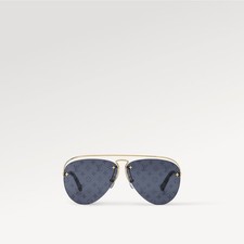 Louis Vuitton Grey/Gold Z1172W