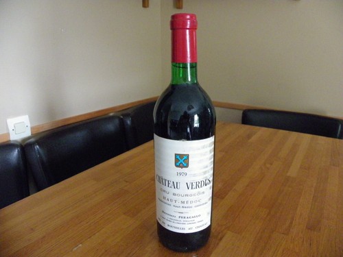 Bouteille vin chateau - de,